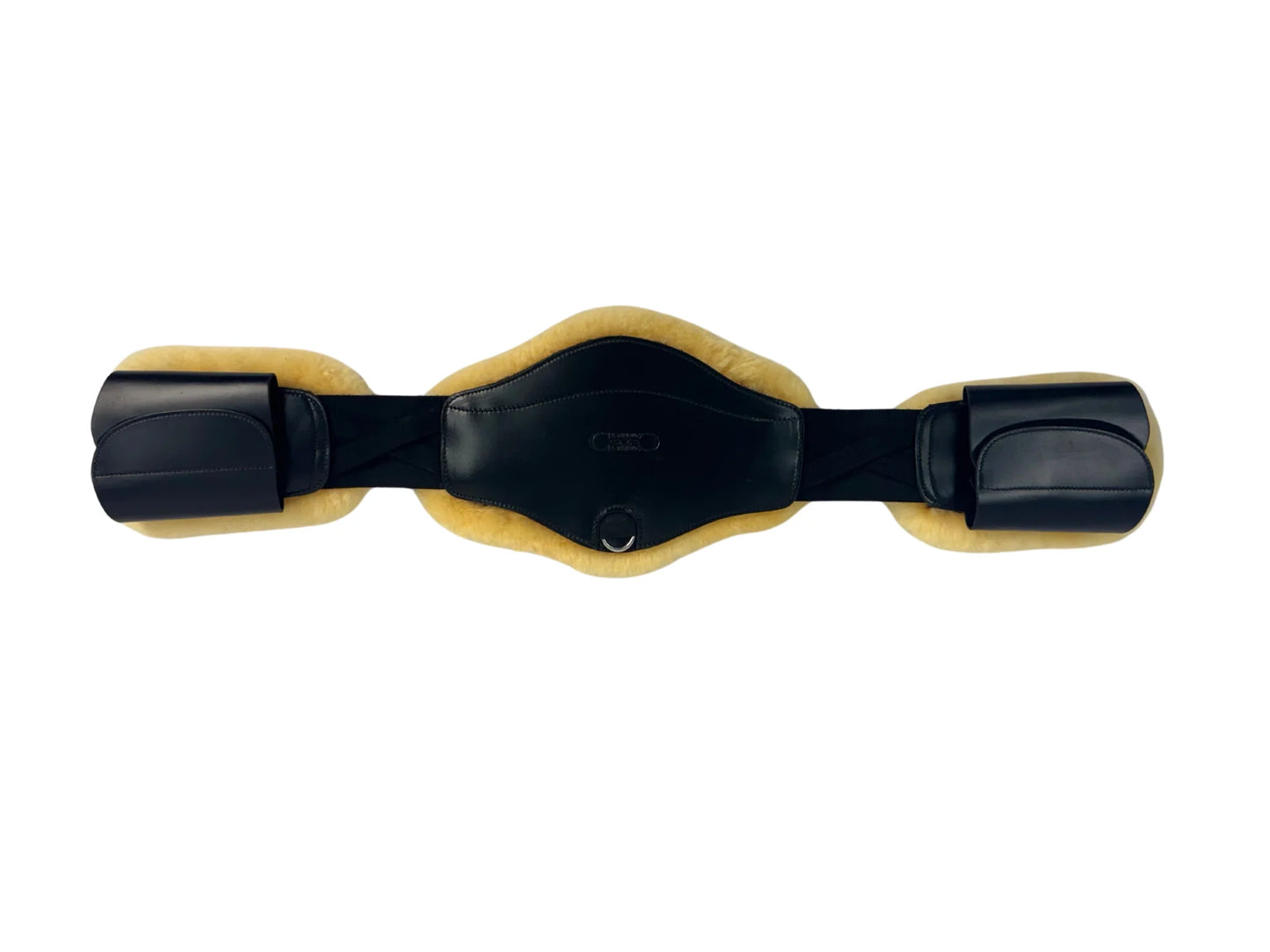 Correct Connect Removable Genuine Sheepskin Pads for Short Comfort Girth