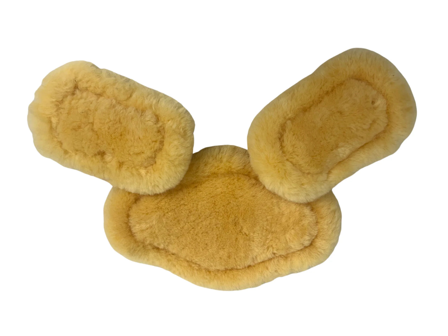 Correct Connect Removable Genuine Sheepskin Pads for Short Comfort Girth