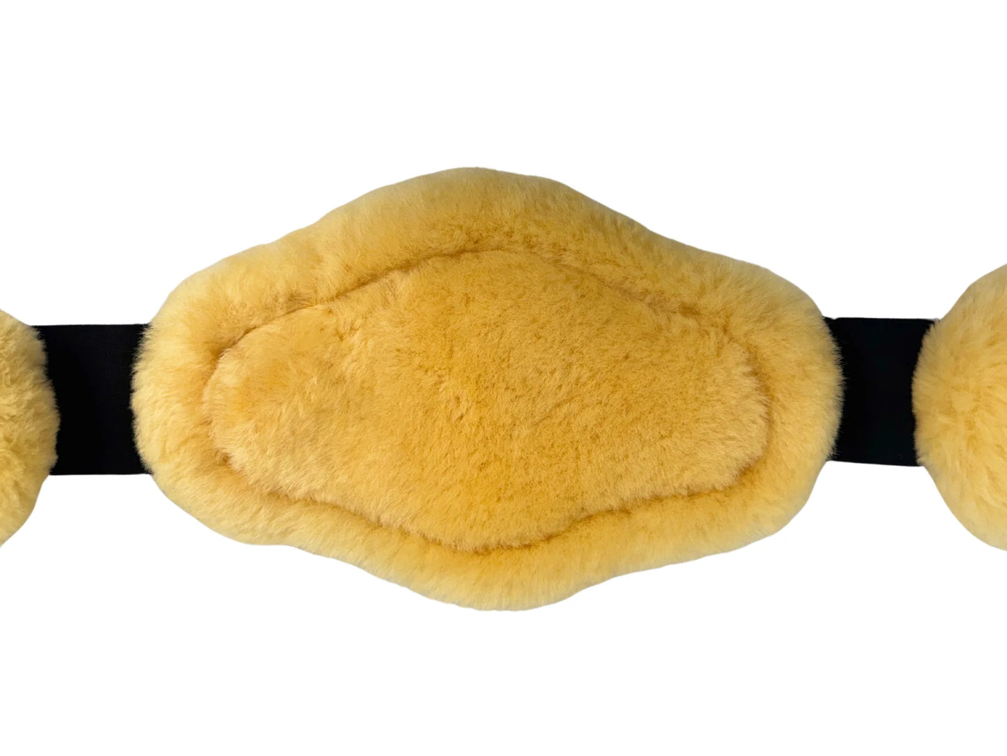 Correct Connect Removable Genuine Sheepskin Pads for Short Comfort Girth