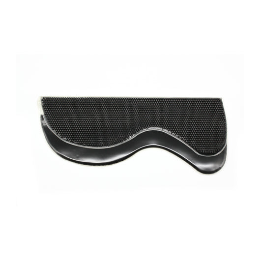 Black coloured saddle pad design for specifically for horses comfort size medium