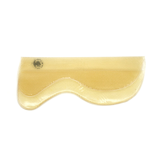 Gold coloured saddle pad design for specifically for horses comfort size large