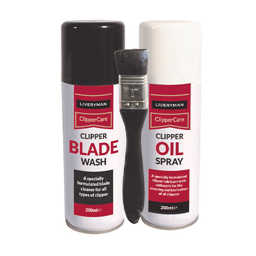Liveryman Clipper Care Kit (Blade Wash & Oil)
