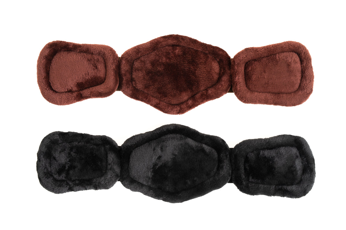 Removable Fleece Pads For Pressure Relief Comfort Short Girth