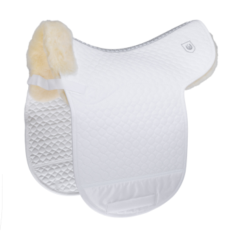 Sheepskin Dressage Numnahs - Half lined