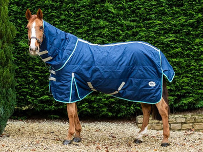 200g Stable Rug With Detachable Neck - Navy