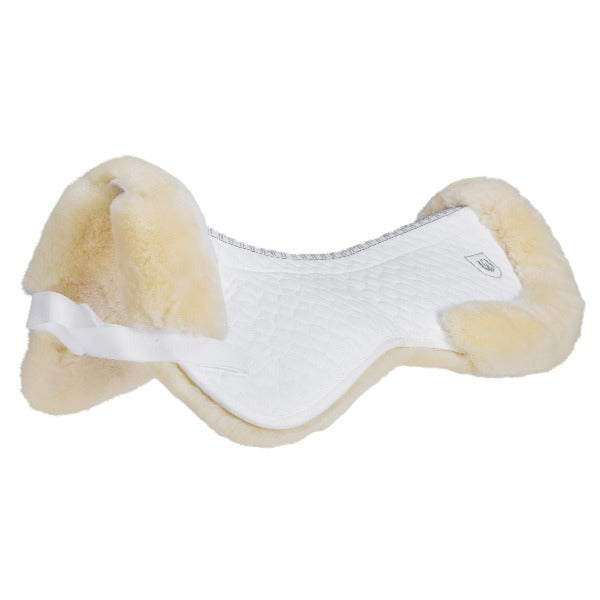 Sheepskin Half Pads - Spine Free with Border