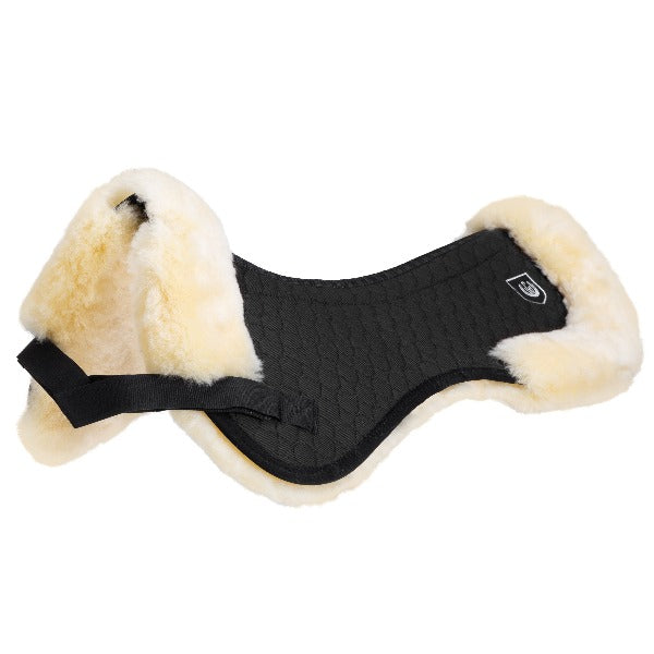 Sheepskin Half Pads - Spine Free with Border
