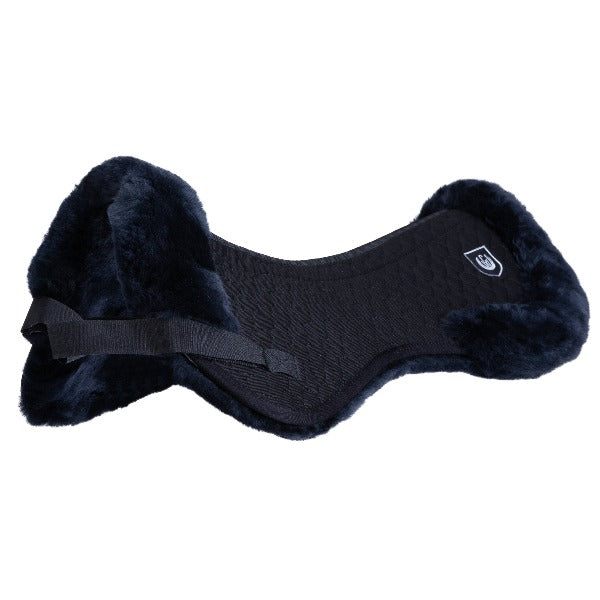 Sheepskin Half Pads - Spine Free with Border