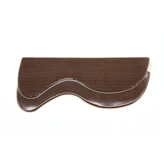 A brown saddle pad designed for horses, the VIP pad