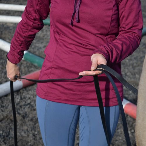 Leather long reins/lines