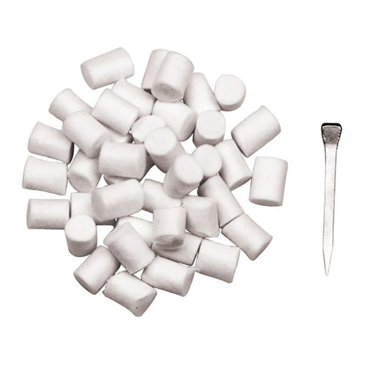 Liveryman Stud Plug Preform Cotton (50)