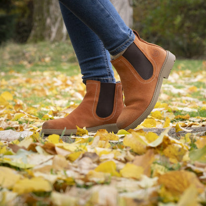 Toddy Short Boot - Burnt Orange