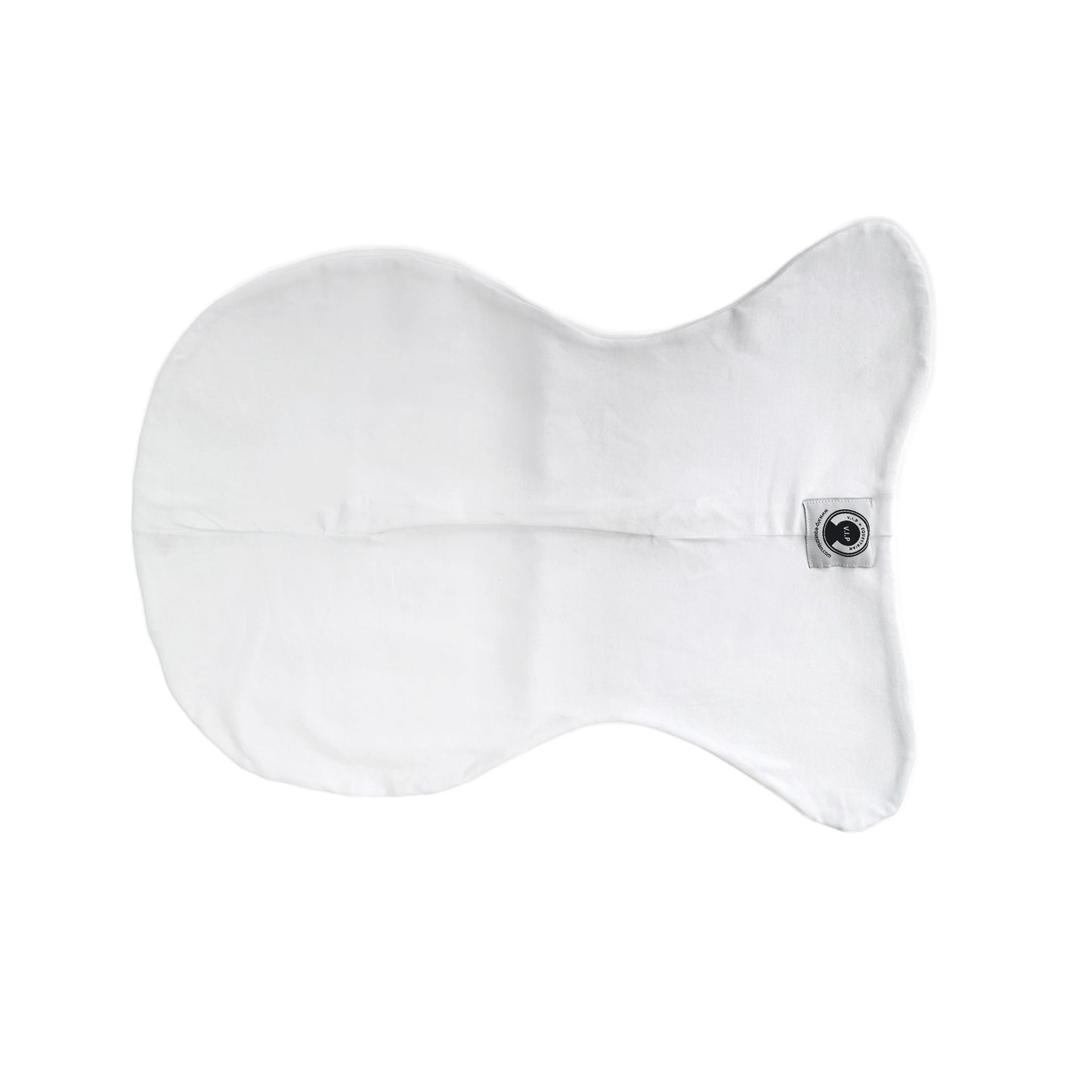 White VIP Saddle Cover Back