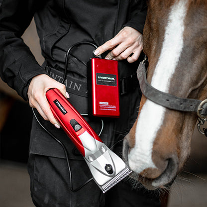 Liveryman Black Beauty Clipper with Battery Pack