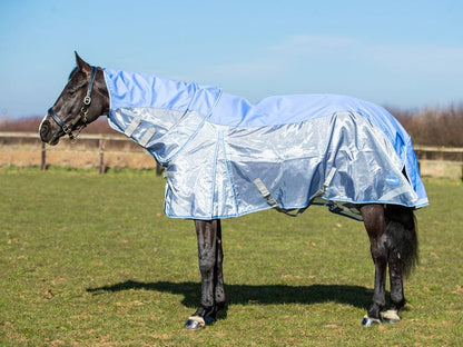 Fly Turnout Combination Rug - Cornflower