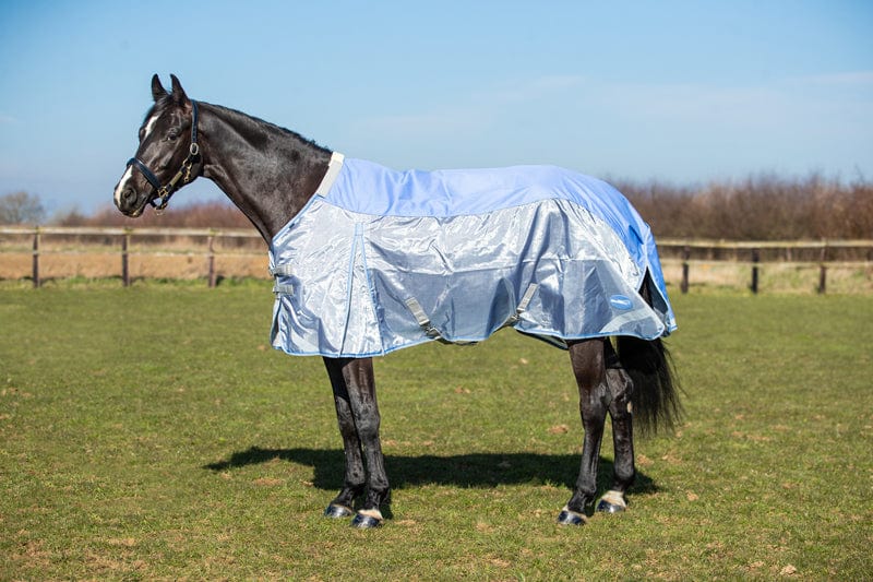 Fly Turnout Combination Rug - Cornflower