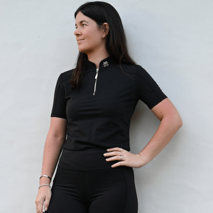 FX Supa-Soft Short Sleeve Base Layer - Black