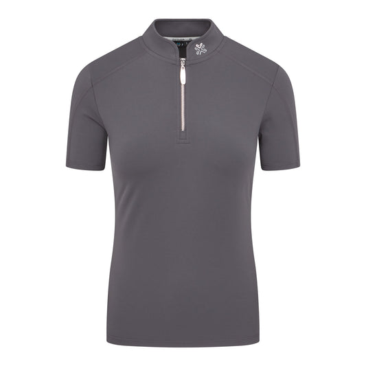 FX Supa-Soft Short Sleeve Base Layer - Charcoal