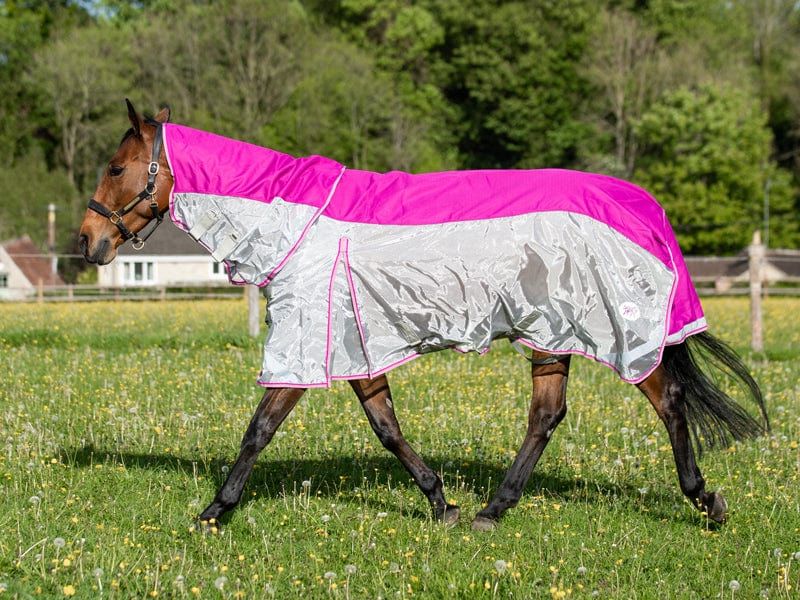 Fly Turnout Combination Rug - Mulberry