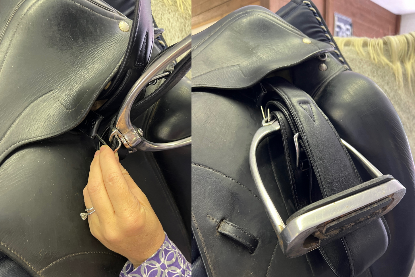Mono-Stirrup Leather