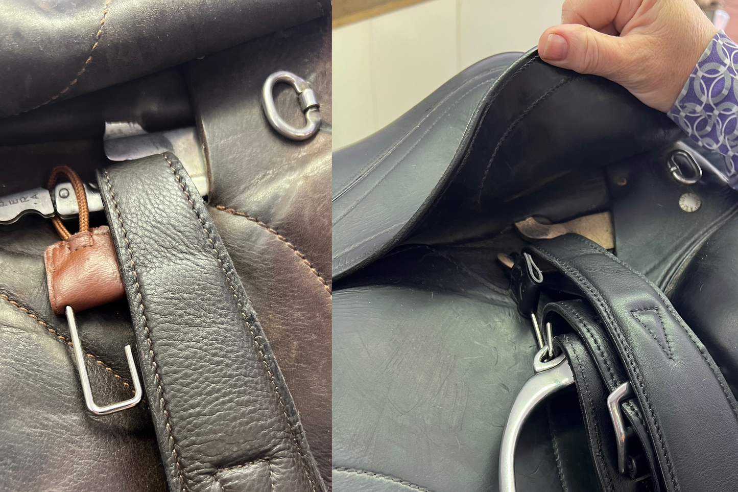 Mono-Stirrup Leather